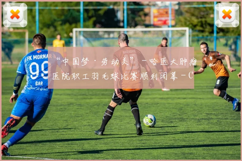 “中国梦·劳动美” - 哈医大肿瘤医院职工羽毛球比赛顺利闭幕 - Copy (8)